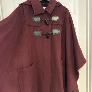 Coach Poncho Cape
